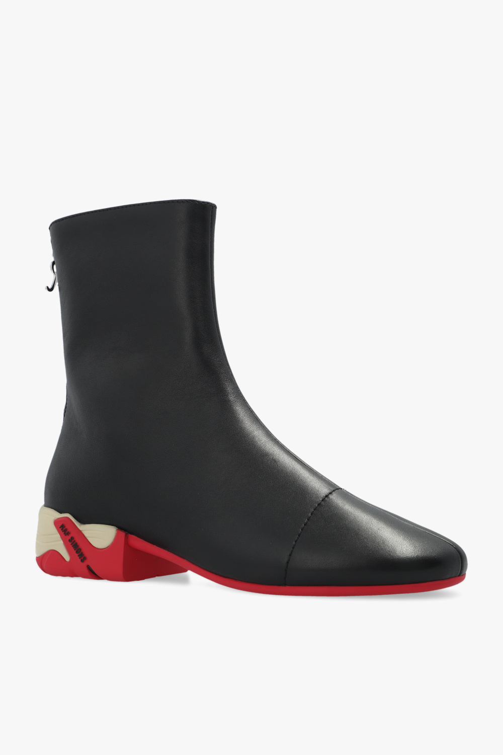 Black 'Solaris' ankle boots Raf Simons